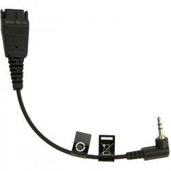Jabra Mobile QD cord + 2.5mm jack [8800-00-46] - Переходник QD на 2,5мм, 15см для Panasonic GB500, Plantronics CA40