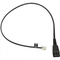 Jabra QD cord, straight, mod plug [8800-00-25] - Переходник QD на RJ10