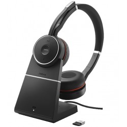 Jabra Evolve 75 Stereo UC, Charging stand & Link 370
